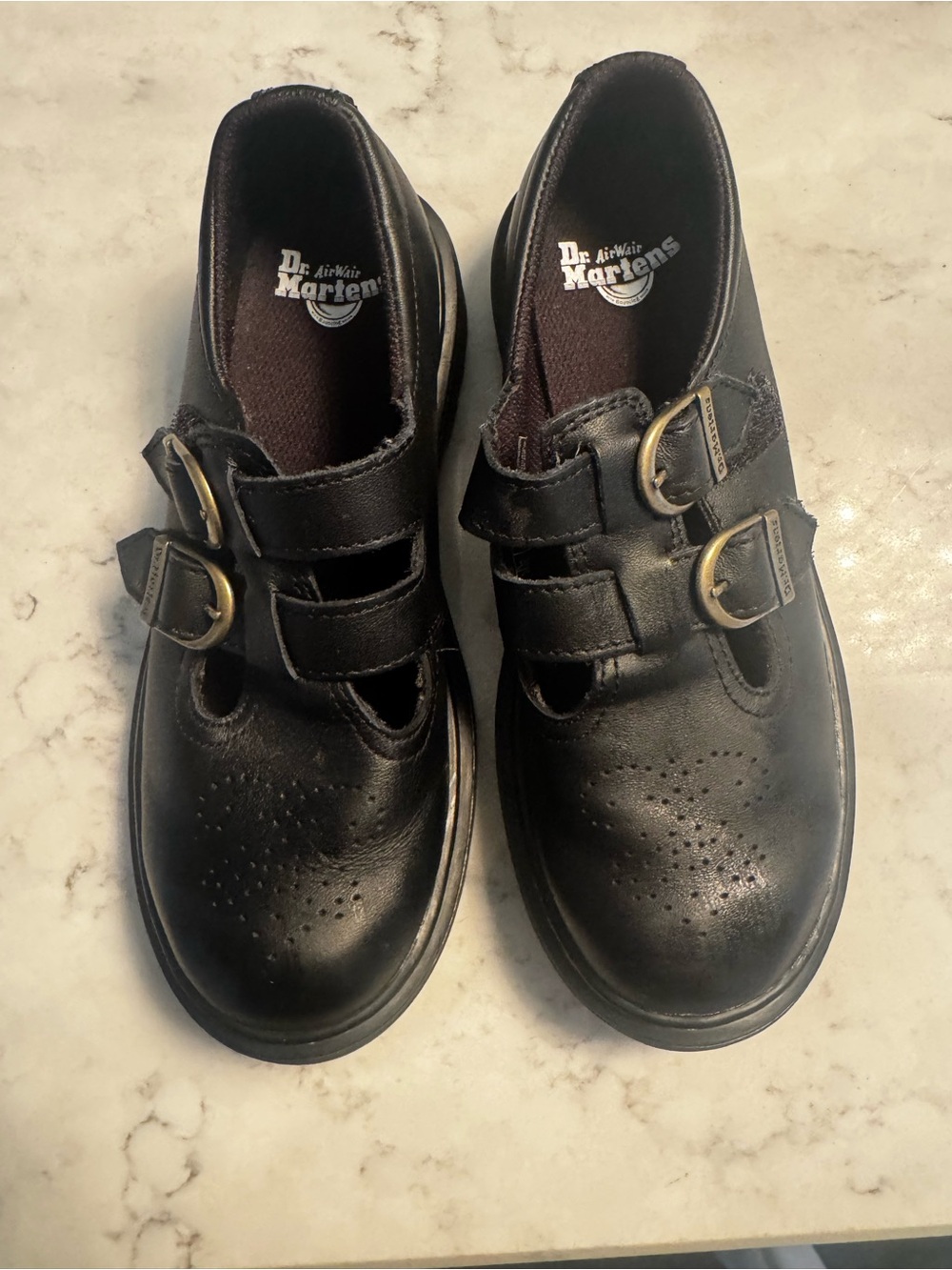 Dr. Martens Kids Polly II T Bar Shoe size US 3/UK 2